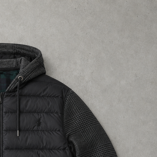 Ralph Lauren Jacket Schwarz, Grau Rare (M)