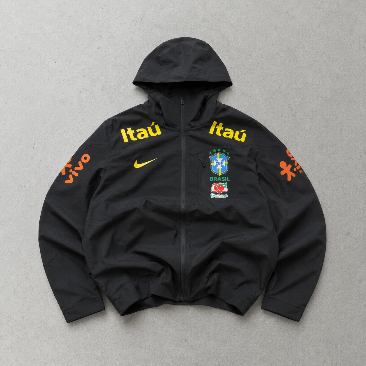 Brazil Nike Jacket Black Limited (Size S)
