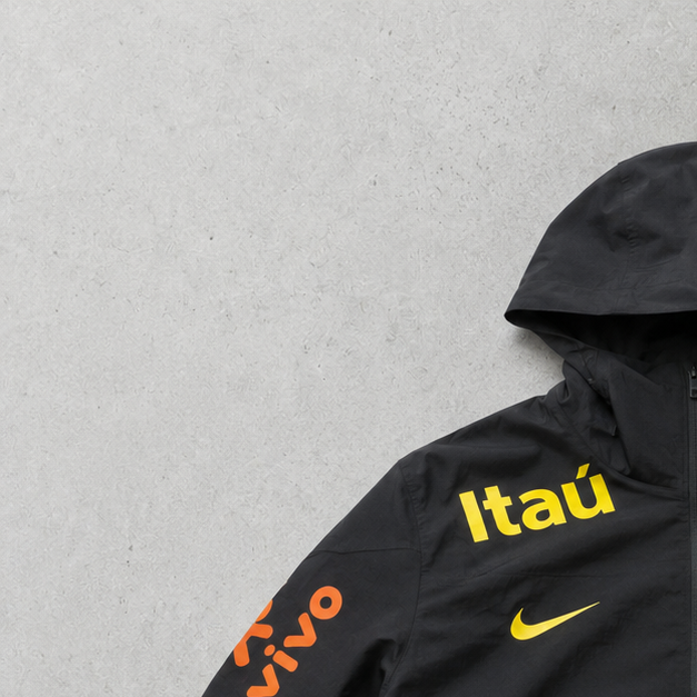 Brazil Nike Jacket Black Limited (Size S)