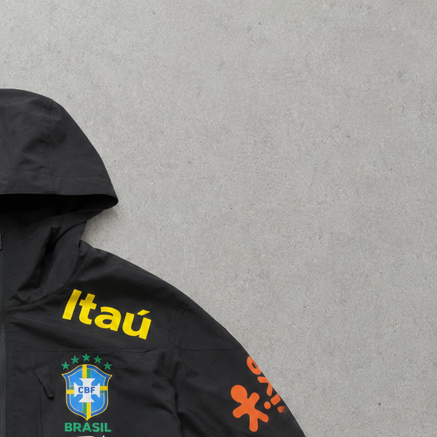 Brazil Nike Jacket Black Limited (Size S)