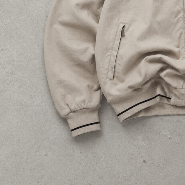 Ralph Lauren Bomber Jacket Beige Rare (L)