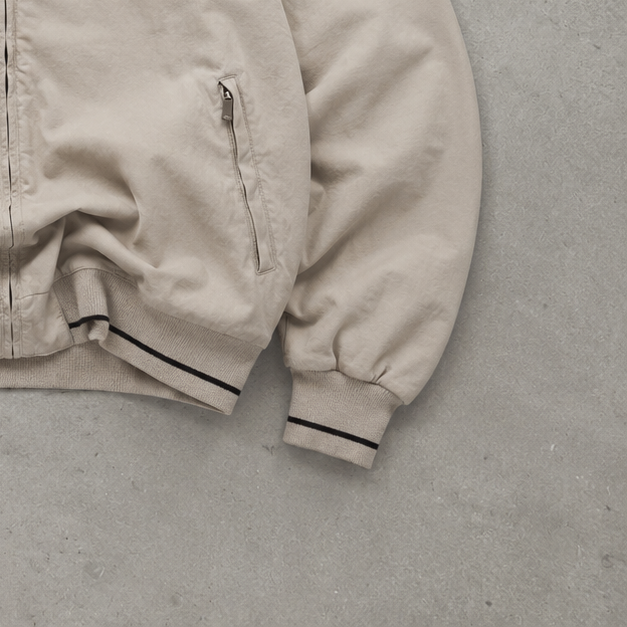 Ralph Lauren Bomber Jacket Beige Rare (L)