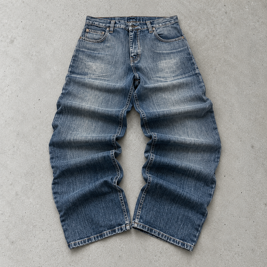 Y2K Armani Jeans Jeans Blue Rare (M)