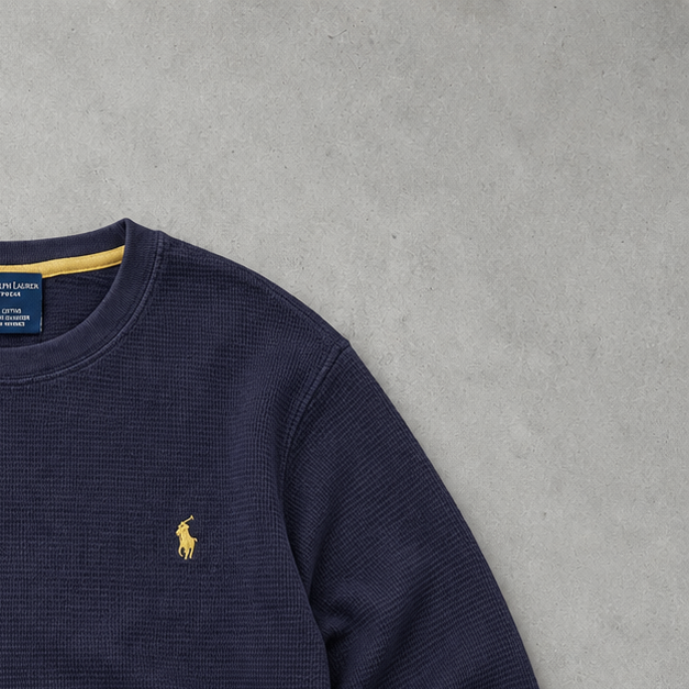 Polo Ralph Lauren Sweater Marineblau Limited (M) Stitched Logo