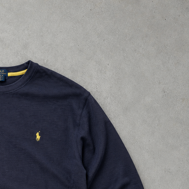 Polo Ralph Lauren Sweater Marineblau Limited (M) Stitched Logo