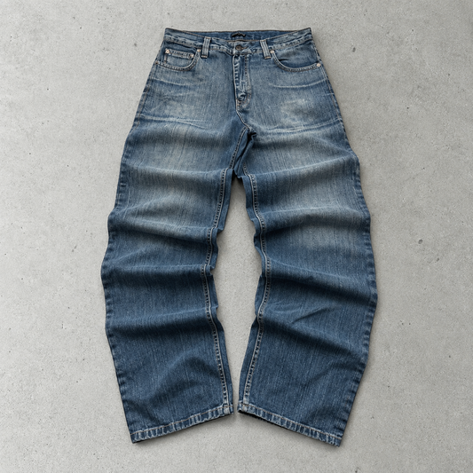 Y2K Armani Jeans Bootcut Jeans Blue Rare (M)