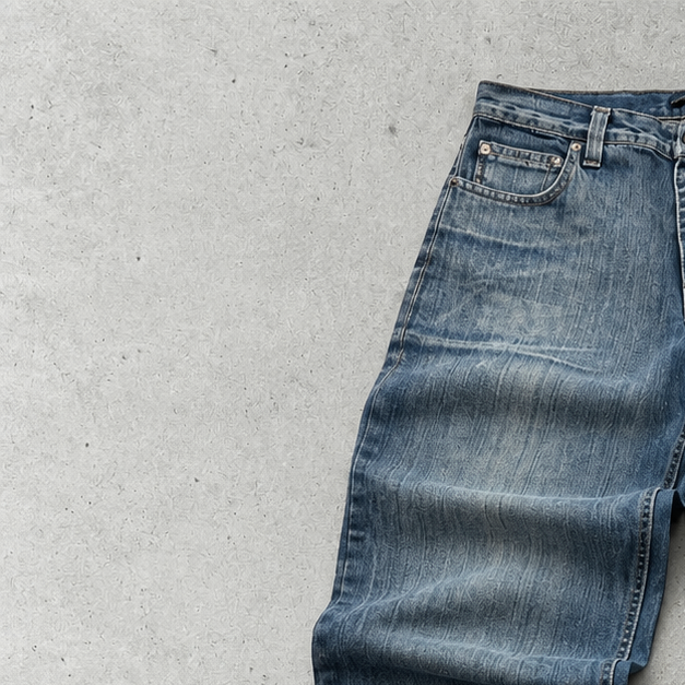 Y2K Armani Jeans Bootcut Jeans Blue Rare (M)