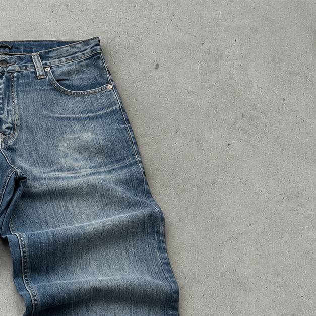 Y2K Armani Jeans Bootcut Jeans Blue Rare (M)