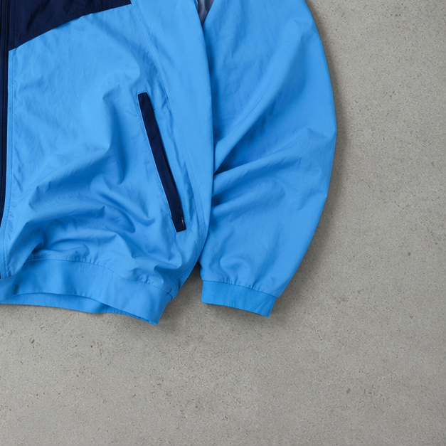 Nike Windbreaker Hellblau, Marineblau Limited (S)