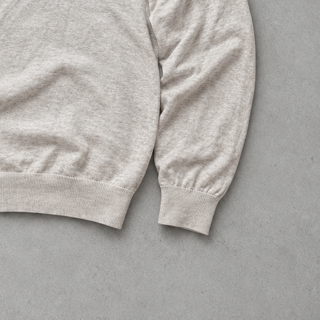 Polo Ralph Lauren Sweater Grau Rare (L) Stitched Logo