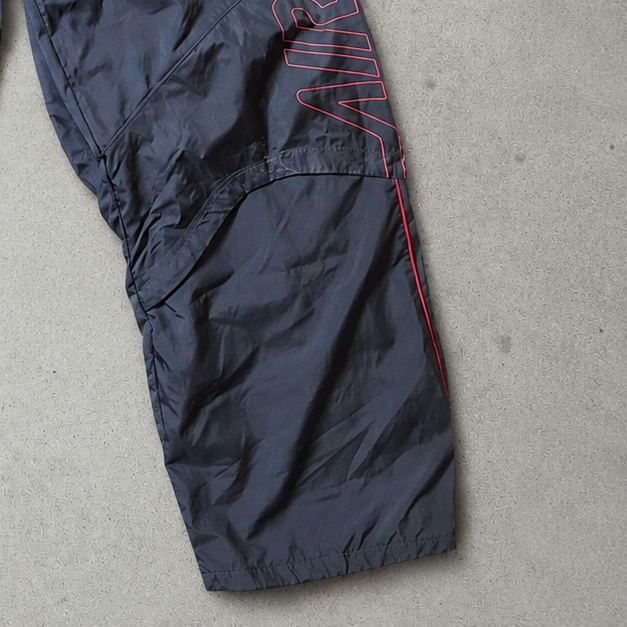 Y2K 2000 Nike Pants Grey, Black Rare (M)