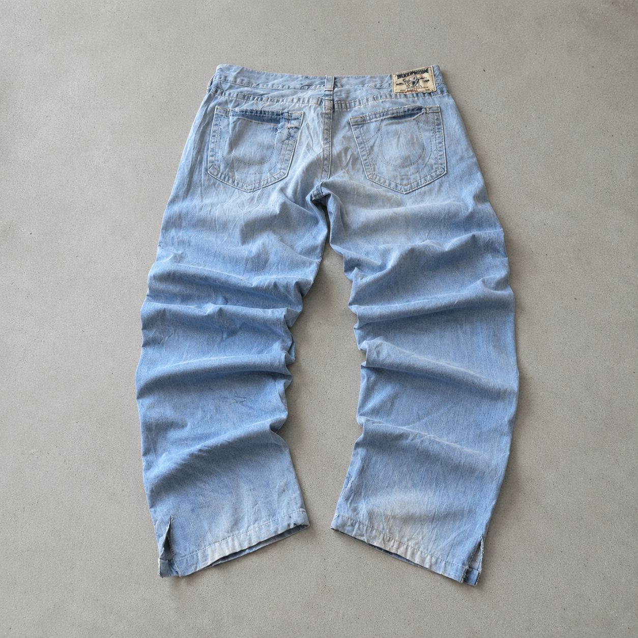 Y2K True Religion Jeans Hellblau Rare (XXL)