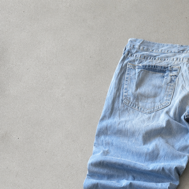 Y2K True Religion Jeans Hellblau Rare (XXL)