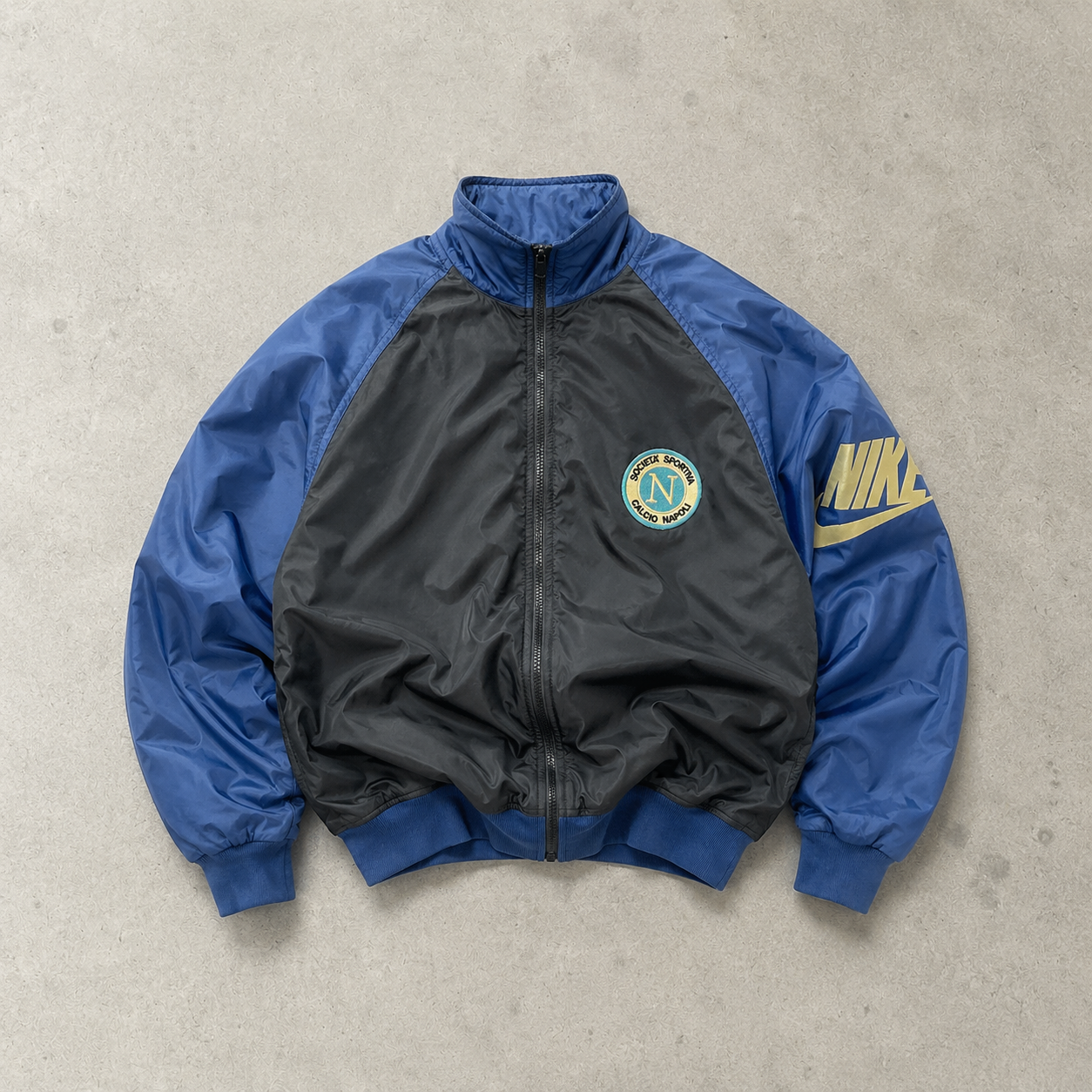1997 Nike Jacket Marineblau Rare (L) Stitched Logo