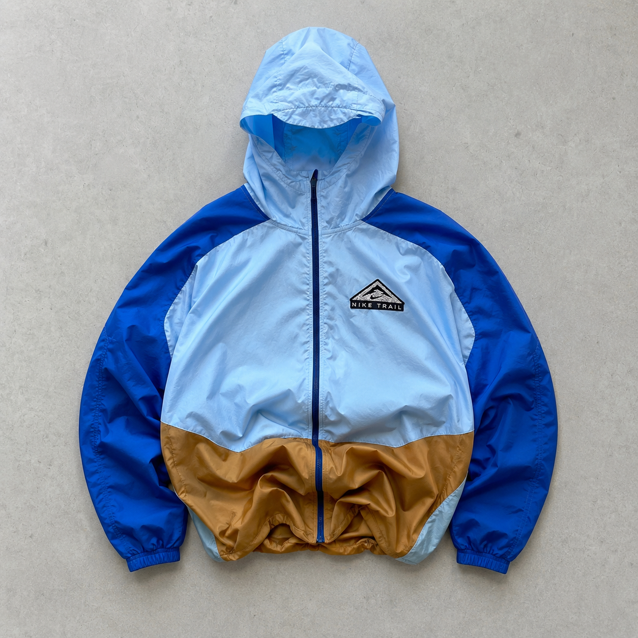 Nike Jacket Blue, Gold Rare (Size S)