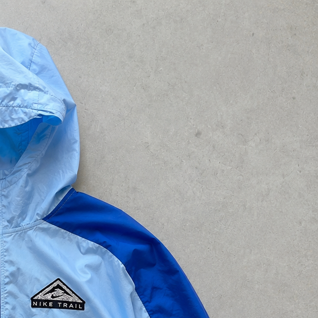 Nike Jacket Blue, Gold Rare (Size S)