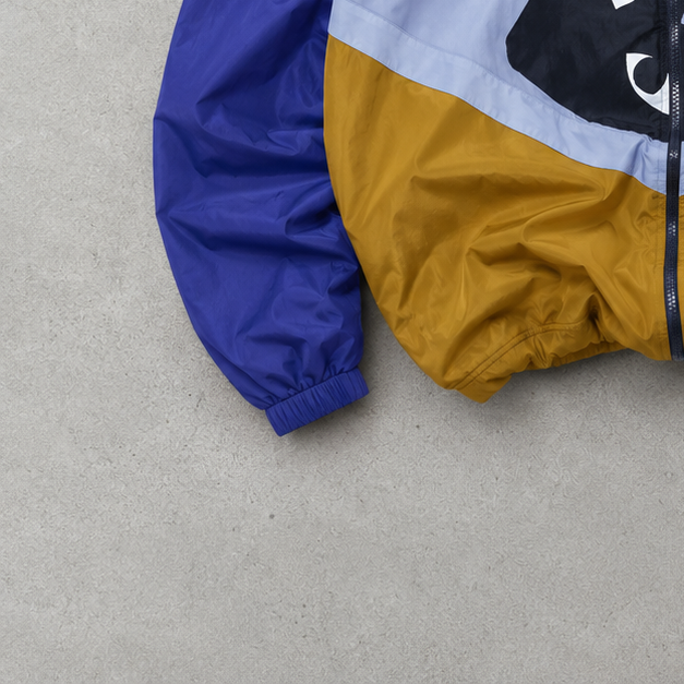 Nike Jacket Blue, Gold Rare (Size S)