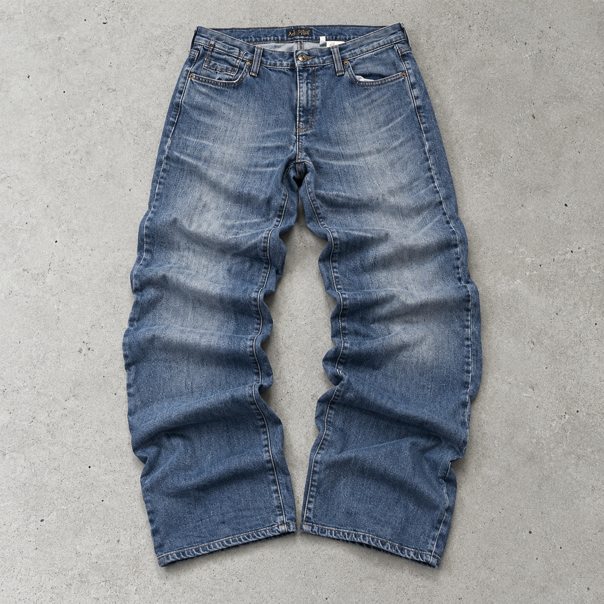 Y2K Armani Jeans Bootcut Jeans Blue Rare (M)