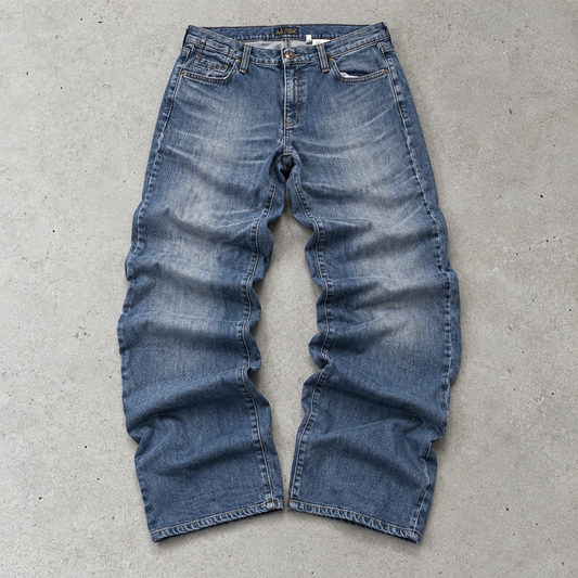 Y2K Armani Jeans Bootcut Jeans Blue Rare (M)