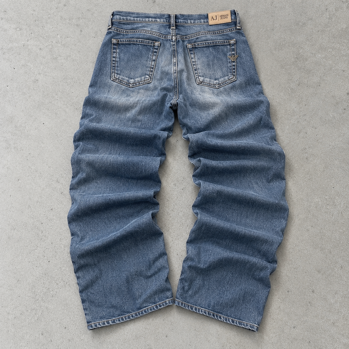 Y2K Armani Jeans Bootcut Jeans Blue Rare (M)