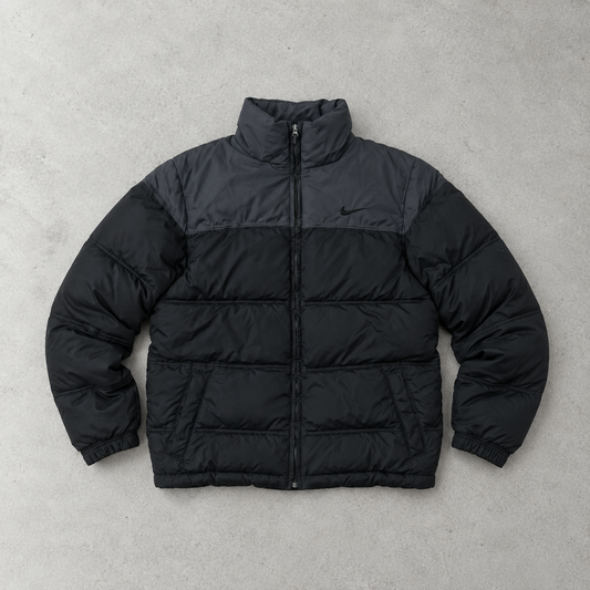 Nike Pufferjacke Schwarz Selten (L)