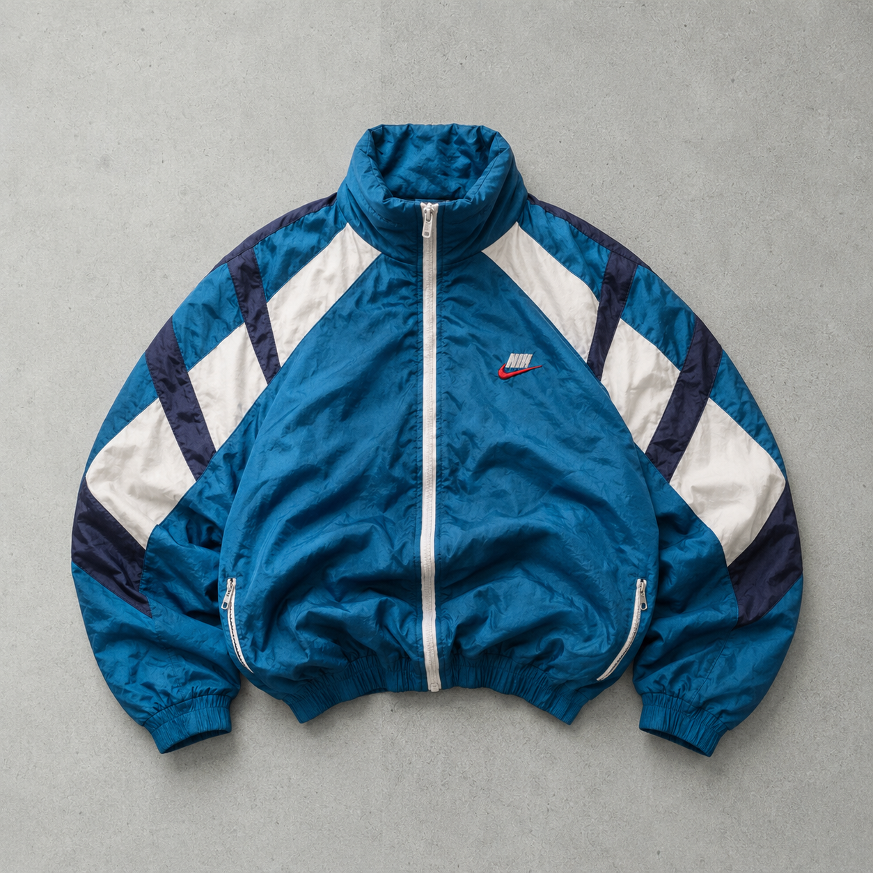 Vintage Nike Jacket Blue Rare (XL)