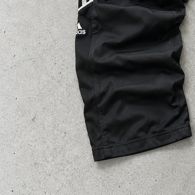 Y2K Adidas Track Pants Schwarz Limited (L)
