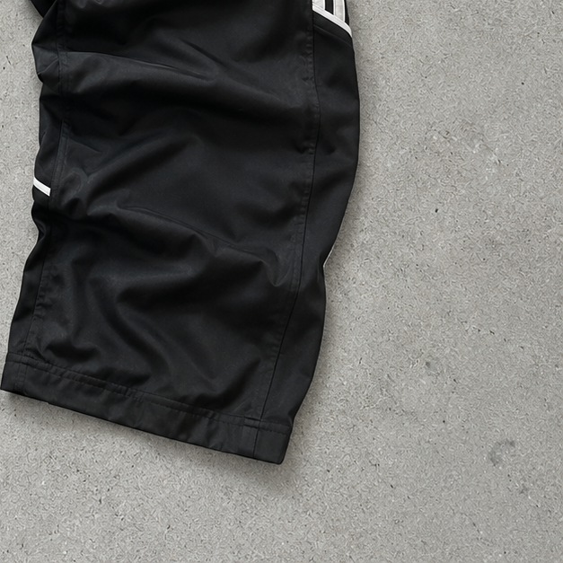 Y2K Adidas Track Pants Schwarz Limited (L)