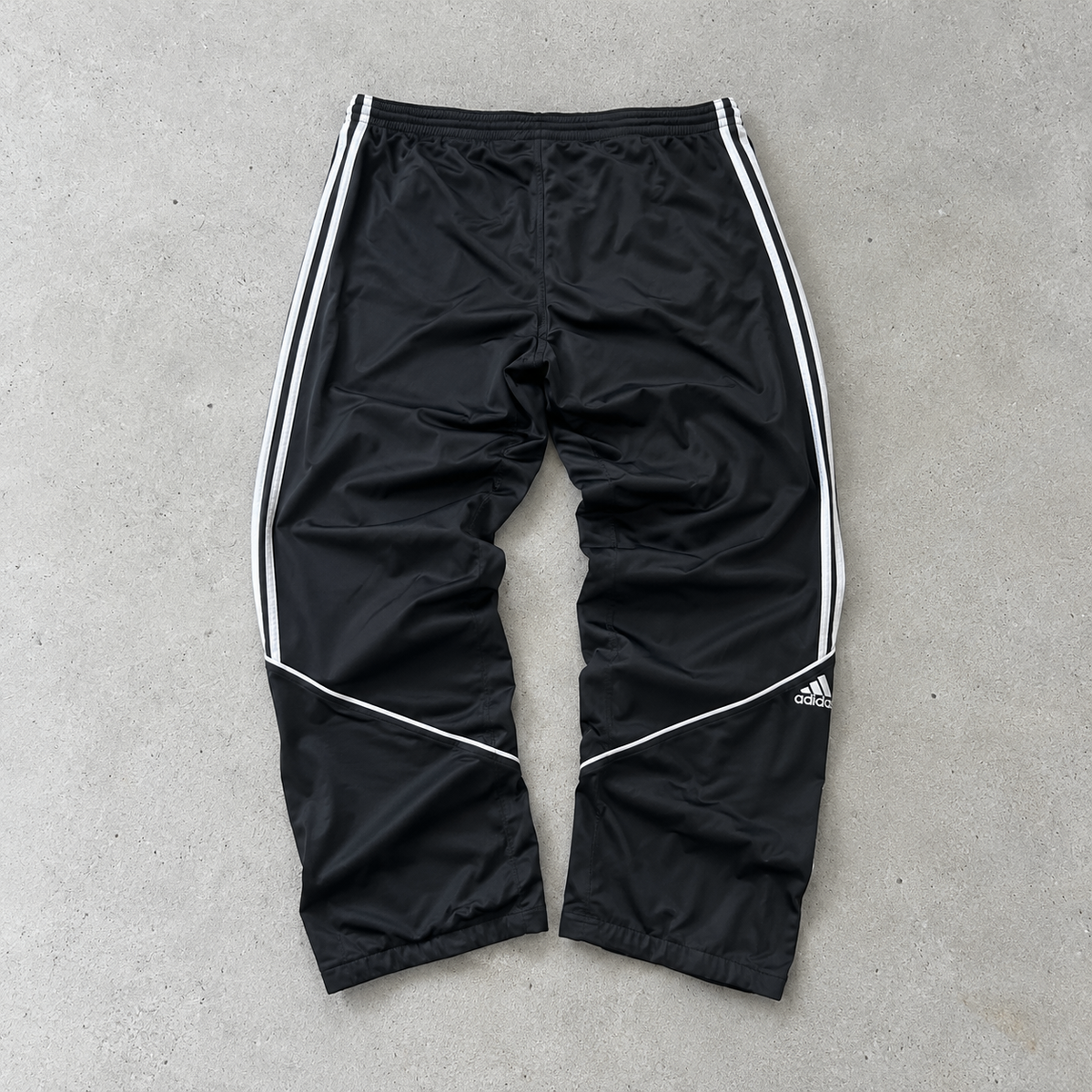 Y2K Adidas Track Pants Schwarz Limited (L)