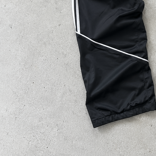 Y2K Adidas Track Pants Schwarz Limited (L)
