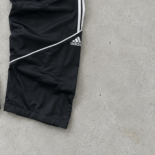 Y2K Adidas Track Pants Schwarz Limited (L)