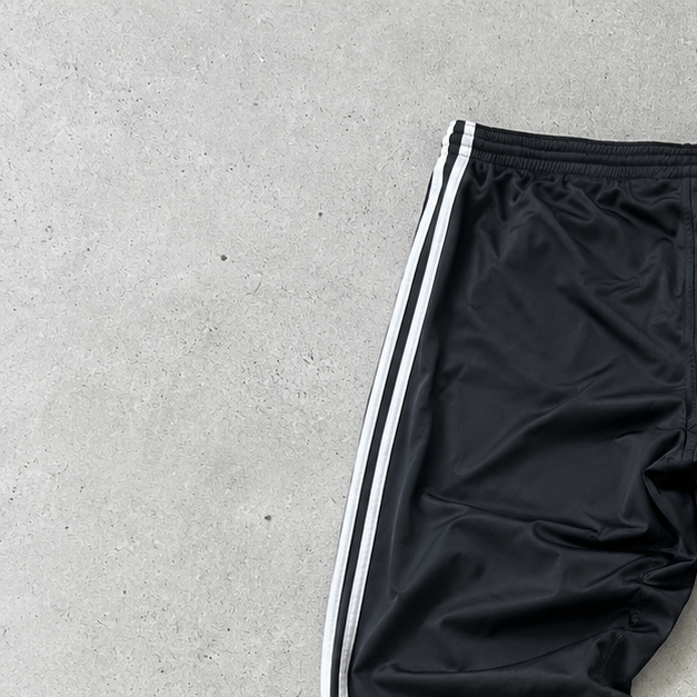 Y2K Adidas Track Pants Schwarz Limited (L)