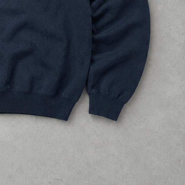 Ralph Lauren Sweater Marineblau Limited (M) Stitched Logo