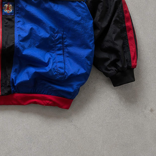 Chicago Bulls NBA 90s 1990 Nike Jacket Black, Red Rare (L)