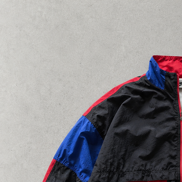 Chicago Bulls NBA 90s 1990 Nike Jacket Black, Red Rare (L)