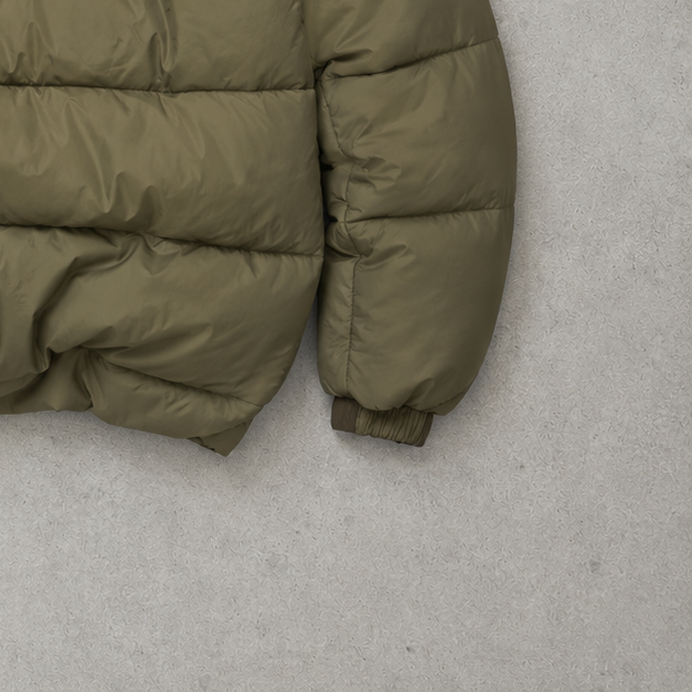 90s Ralph Lauren Puffer Jacket Khaki Limited (S)