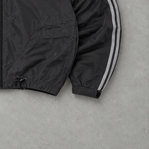 Veste de survêtement Adidas noir/gris limitée (M)