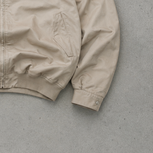 Y2K Lacoste Softshell Jacket Beige Limited (M)
