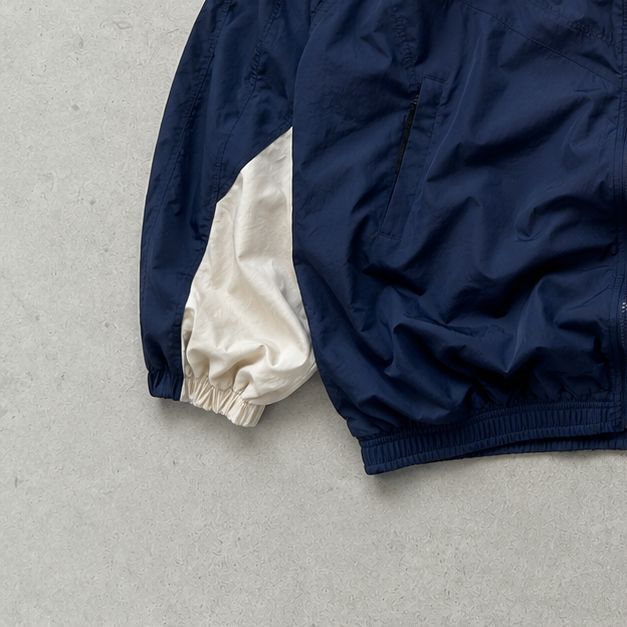 2019 Nike Windbreaker Marineblau, Creme Rare (XL) Stitched Logo