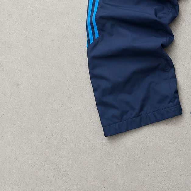 2000 Adidas Track Pants Marineblau, Blue Rare (L)