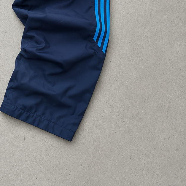 2000 Adidas Track Pants Marineblau, Blue Rare (L)