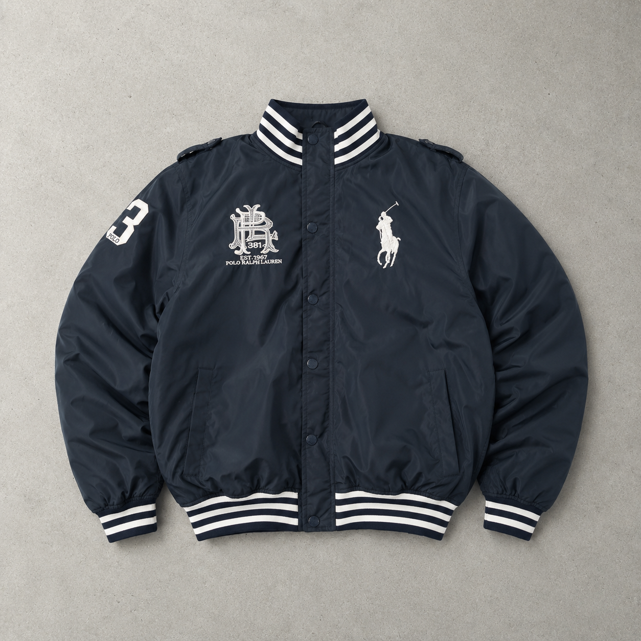 Polo Ralph Lauren Jacket Marineblau, Schwarz Limited (L)