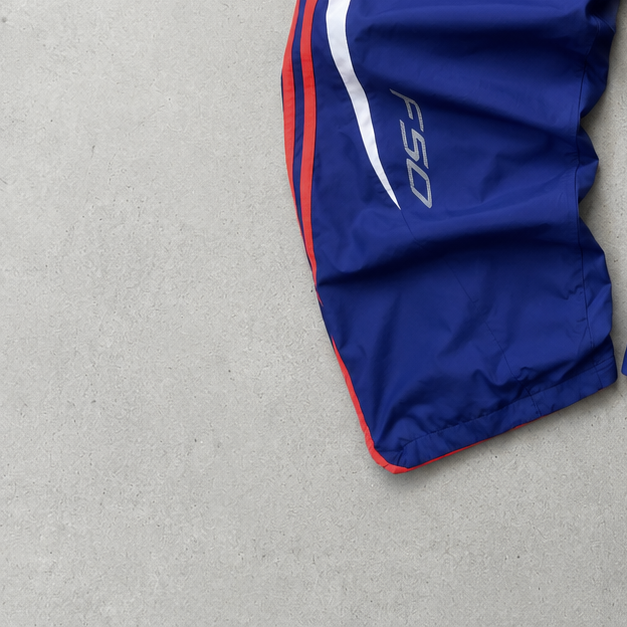 Adidas Track Pants Blau, Orange Limited (Size S)