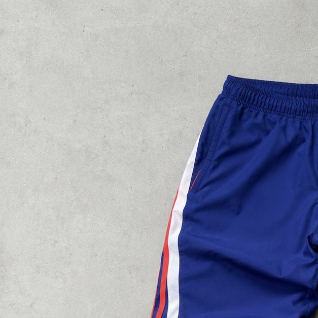 Adidas Track Pants Blau, Orange Limited (Size S)