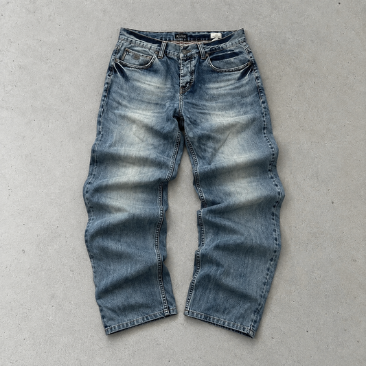 Armani Jeans Wide Leg Jeans Light Blue Rare (W33 | DE 48)