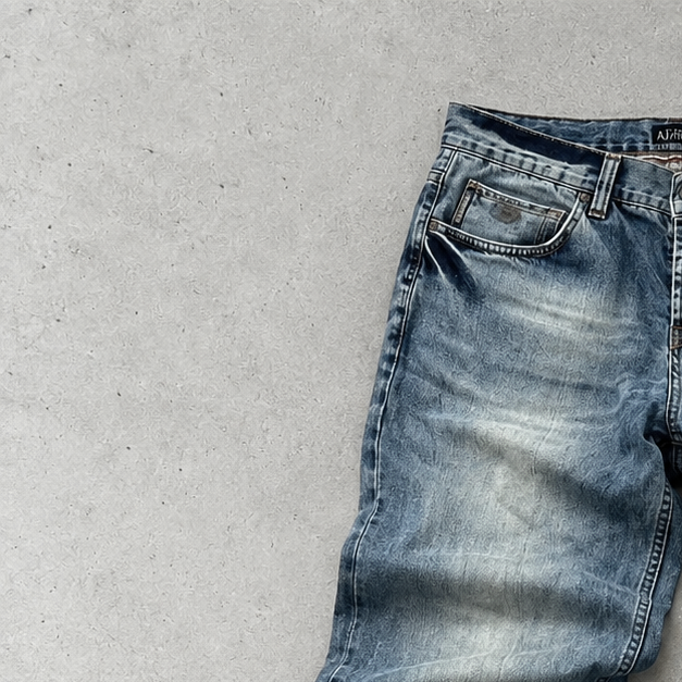 Armani Jeans Wide Leg Jeans Light Blue Rare (W33 | DE 48)