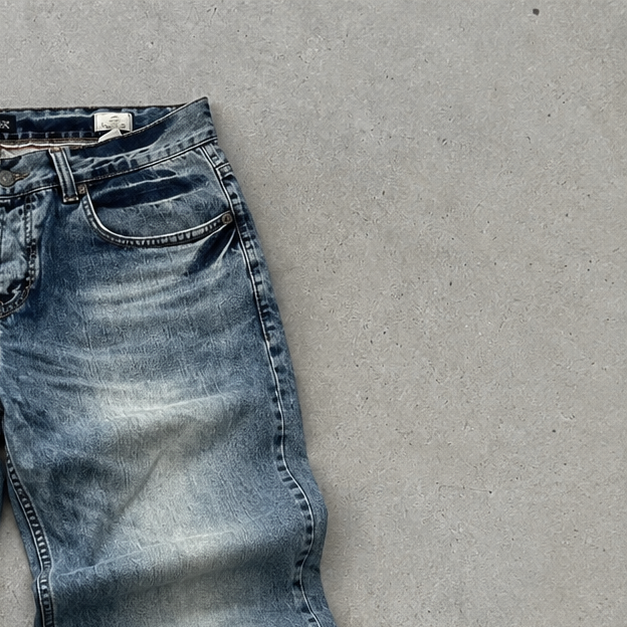 Armani Jeans Wide Leg Jeans Light Blue Rare (W33 | DE 48)