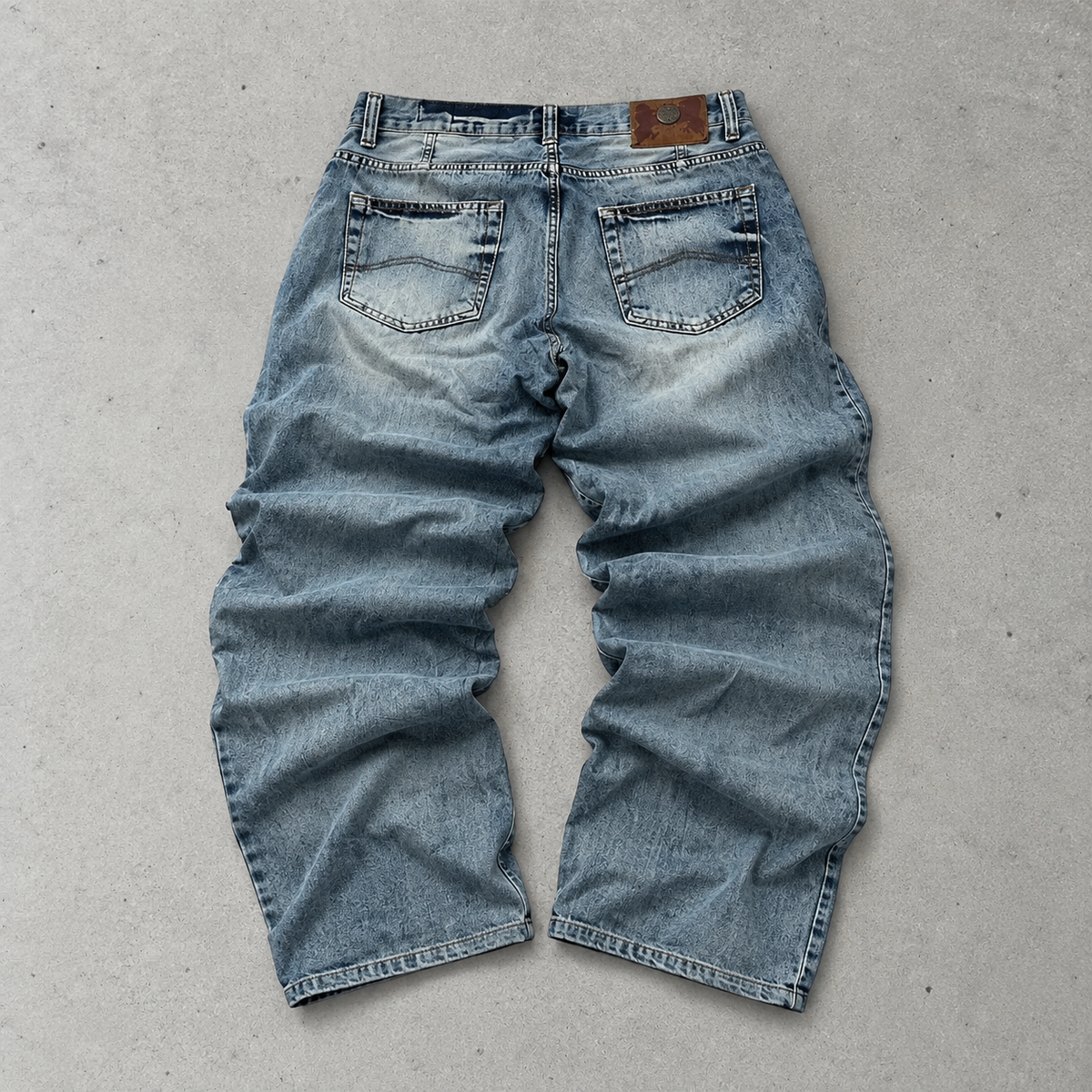 Armani Jeans Wide Leg Jeans Light Blue Rare (W33 | DE 48)