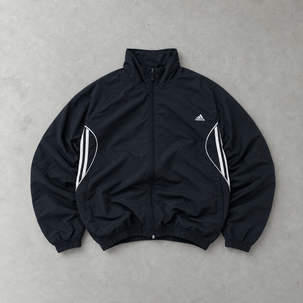 Vintage Adidas Jacket Navy Rare (M) Stitched Logo