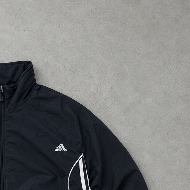 Vintage Adidas Jacket Navy Rare (M) Stitched Logo